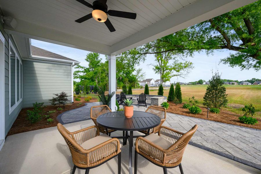 The Magnolia - Covered Porch