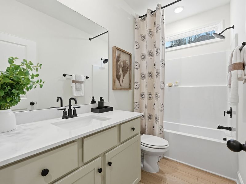 Representative furnished interior of a home built from the The Laurel J by Davidson Homes LLC in Bailey Park, Fayetteville (Image 13).