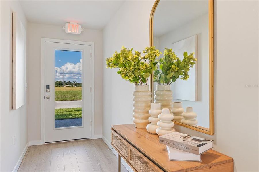 Furnished interior view inside a new home in Central Parc, North Port (Image 7).