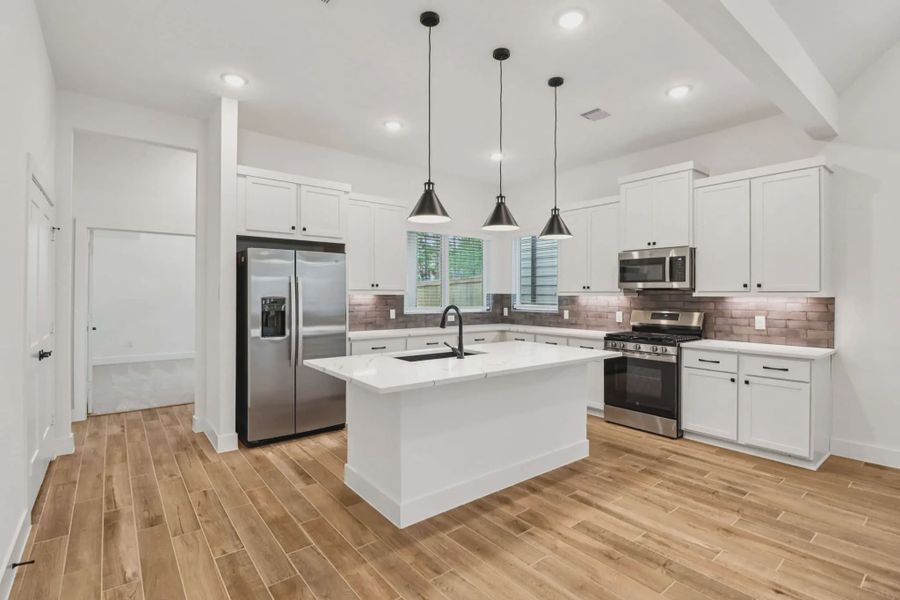 Furnished interior view inside a new home in Kresston Chateau, Montgomery (Image 3).