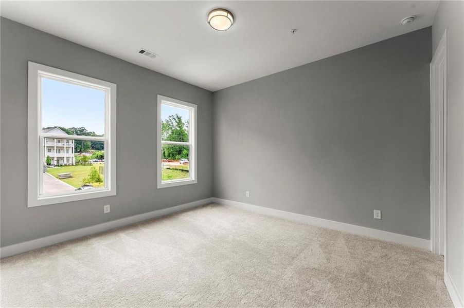 Spacious, unfurnished interior of a new home in West Town, Atlanta (Image 41).