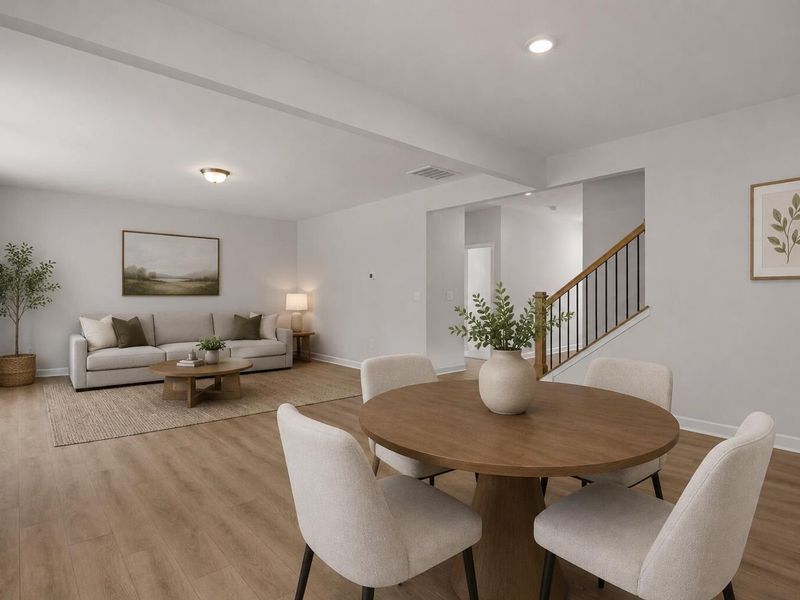 Furnished interior view inside a new home in Wellers Knoll, Lillington (Image 4).