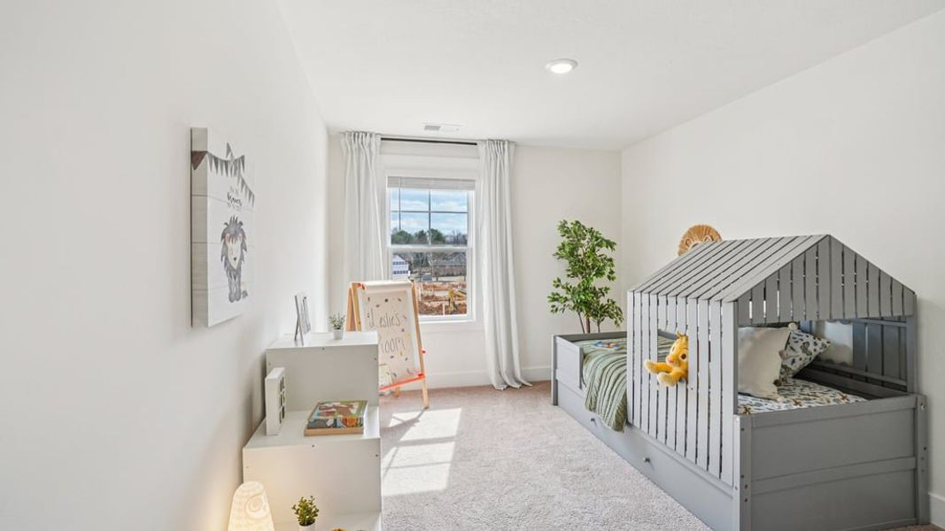 Furnished interior view inside a new home in The Hideaway at Fox Meadows, Bluff City (Image 22).