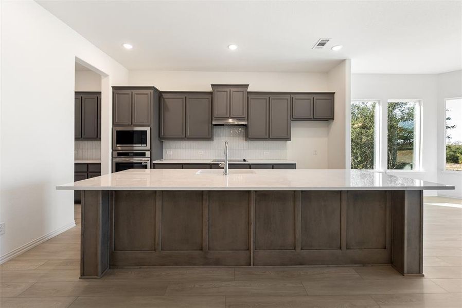 Furnished interior view inside a new home in Oak Grove Addition, Springtown (Image 14).