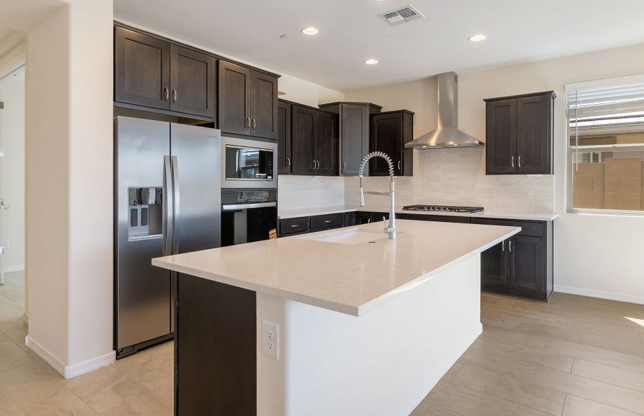 Furnished interior view inside a new home in Vistoso Canyon Estates, Oro Valley (Image 8).