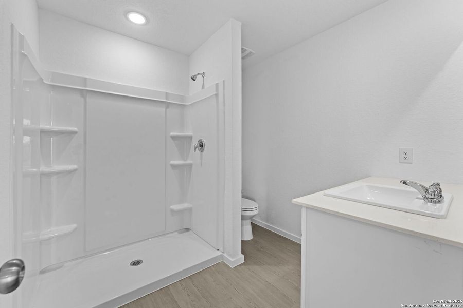 Furnished interior view inside a new home in , New Braunfels (Image 5).