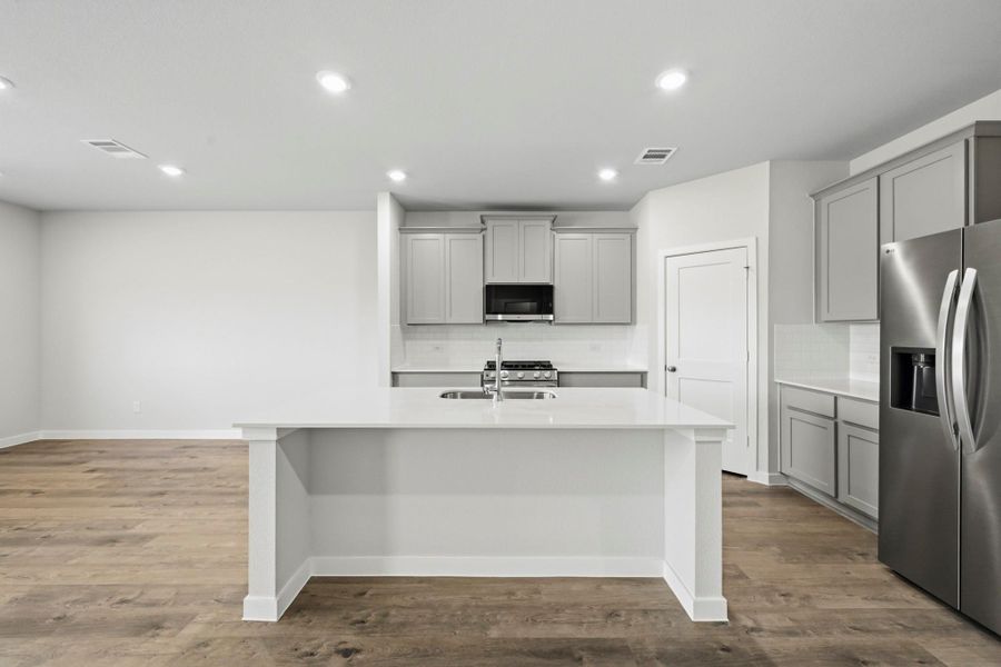 Furnished interior view inside a new home in Paloma at Sanford Farms, Waller (Image 9).