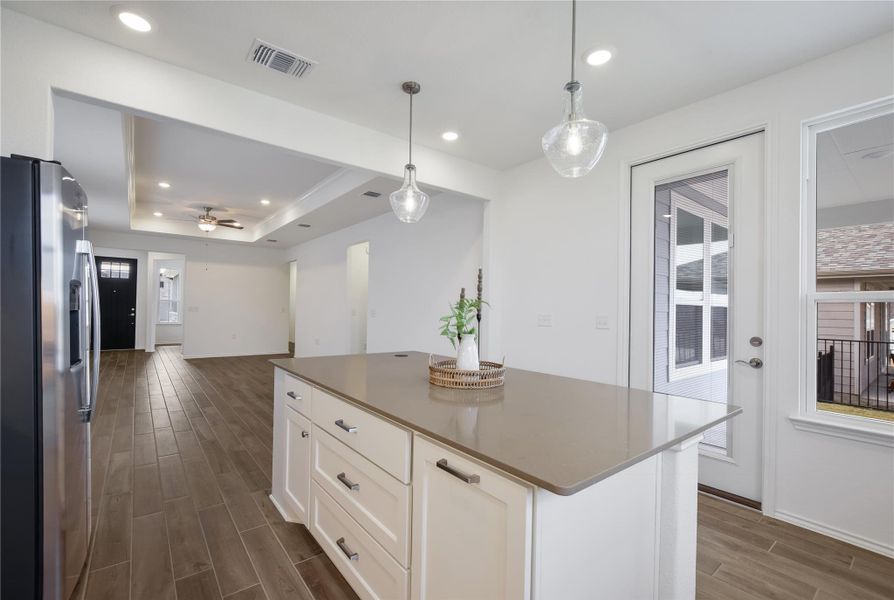 Furnished interior view inside a new home in Sun City Texas, Georgetown (Image 9).