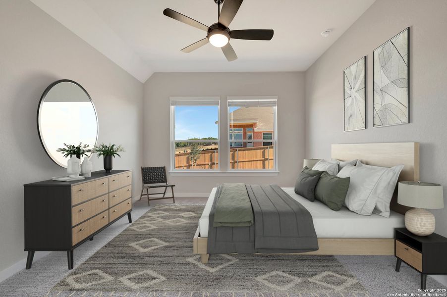 Furnished interior view inside a new home in Mayfair - Select Classic Series, New Braunfels (Image 8).