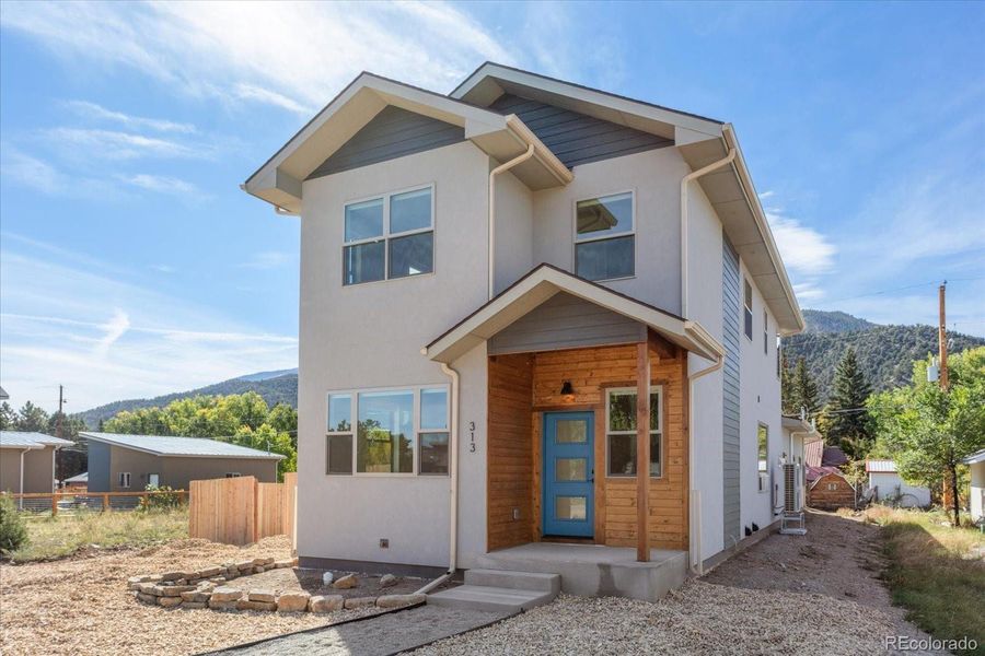 Exterior details and patio area of a home in , Poncha Springs (Image 22).