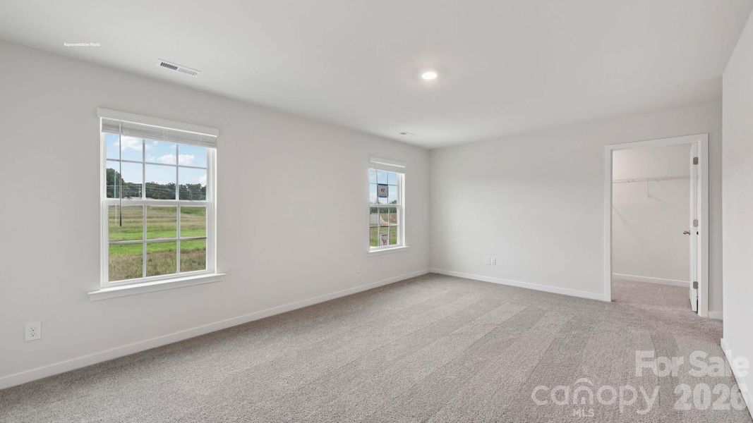 Spacious, unfurnished interior of a new home in Clark Creek Landing, Lincolnton (Image 22).