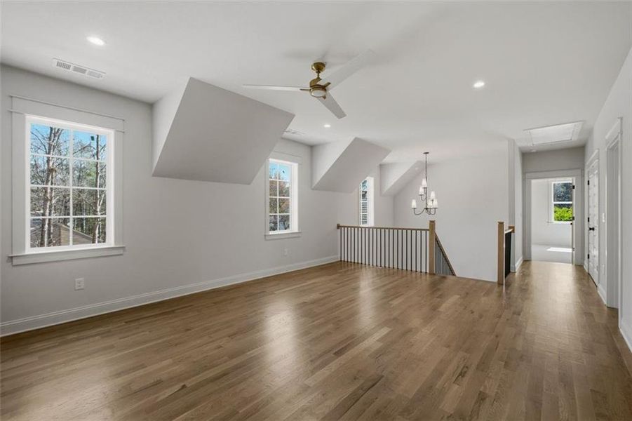 Spacious, unfurnished interior of a new home in , Marietta (Image 24).