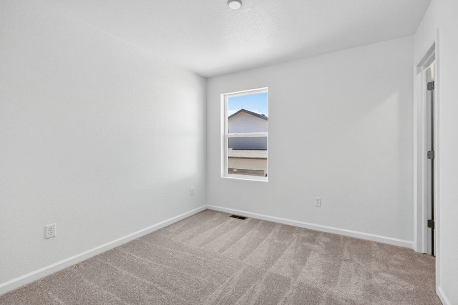 Spacious, unfurnished interior of a new home in Farmlore, Brighton (Image 17). Spacious, unfurnished interior of a new home in Farmlore, Brighton (Image 17).