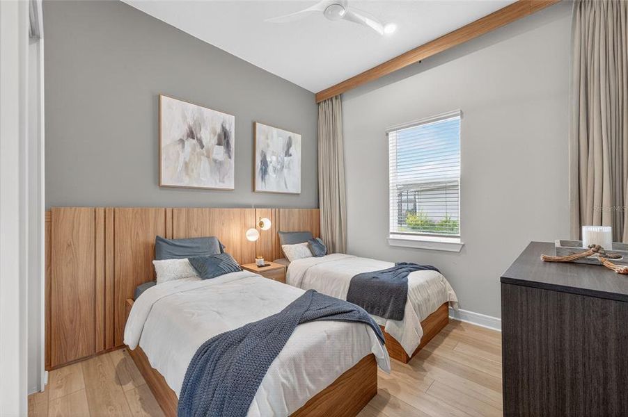 Furnished interior view inside a new home in , Orlando (Image 43).