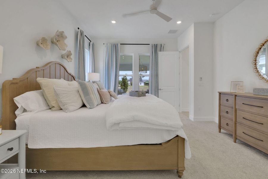 Furnished interior view inside a new home in , Flagler Beach (Image 18).