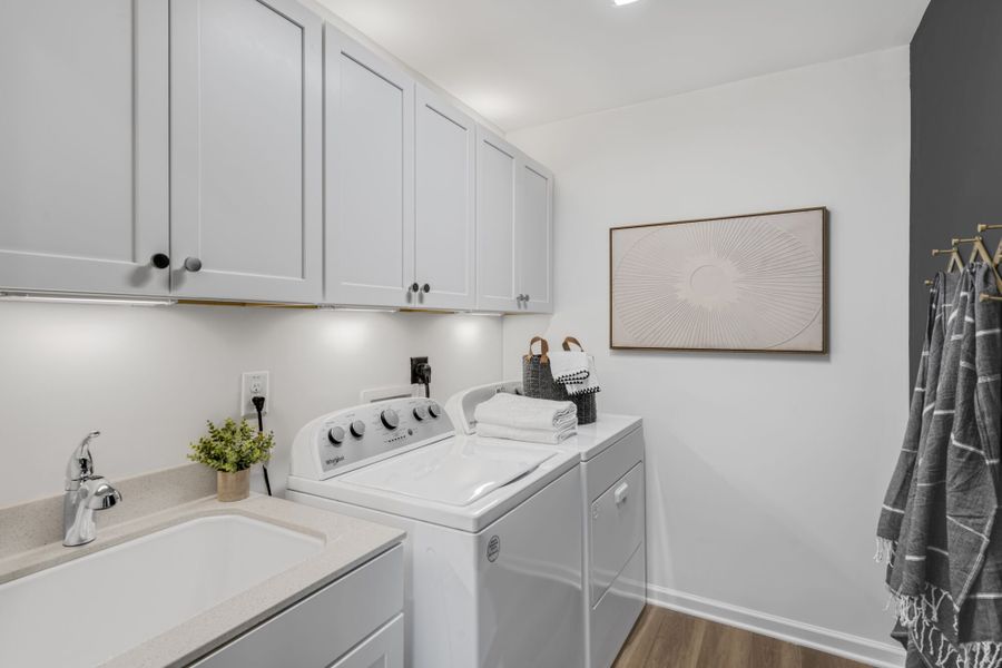 Summit Model Home - Laundry Room