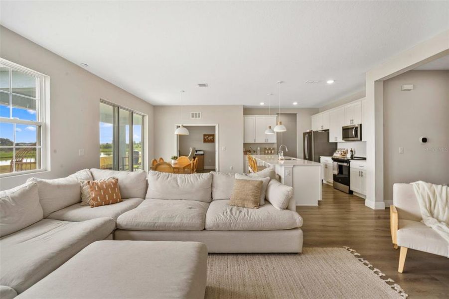 Furnished interior view inside a new home in Mirada, San Antonio (Image 13).