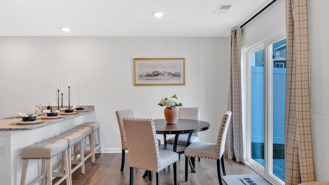 Representative furnished interior of a home built from the Altamont Townhome by D.R. Horton in Warren's Way Townhomes, Jonesborough (Image 7). Representative furnished interior of a home built from the Altamont Townhome by D.R. Horton in Warren's Way Townhomes, Jonesborough (Image 7).