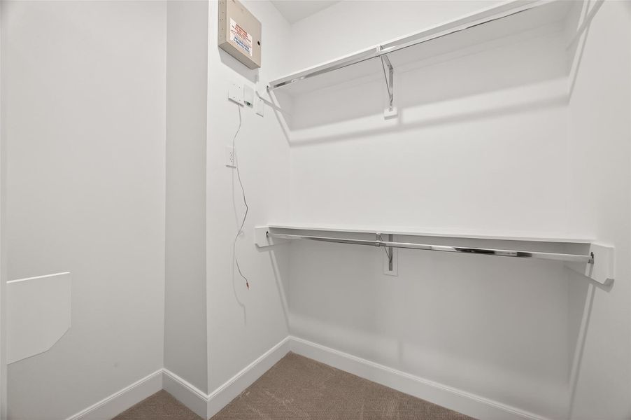 Spacious, unfurnished interior of a new home in The Corner At Buffalo Pointe, Houston (Image 35).