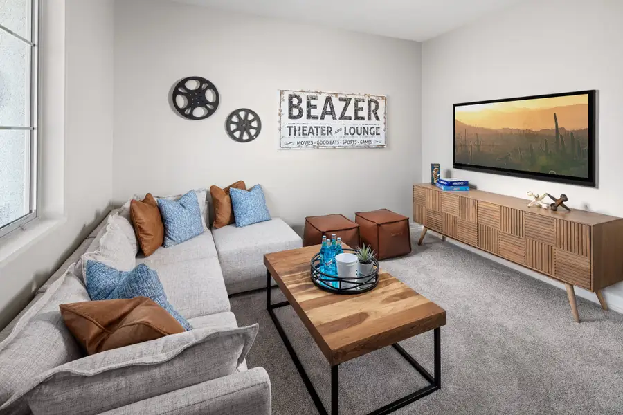 Representative furnished interior of a home built from the Remerton by Beazer Homes in Tirreno at IronWing: Tirreno, Litchfield Park (Image 10). Representative furnished interior of a home built from the Remerton by Beazer Homes in Tirreno at IronWing: Tirreno, Litchfield Park (Image 10).