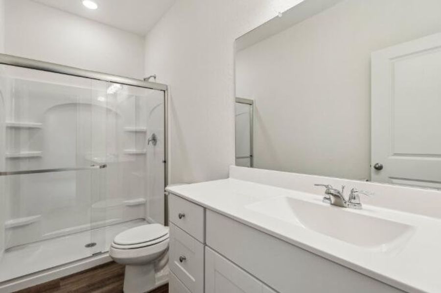 Furnished interior view inside a new home in Pender Woods at Cane Bay, Summerville (Image 7).