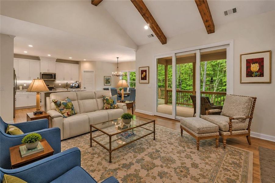 Furnished interior view inside a new home in , Waleska (Image 20).