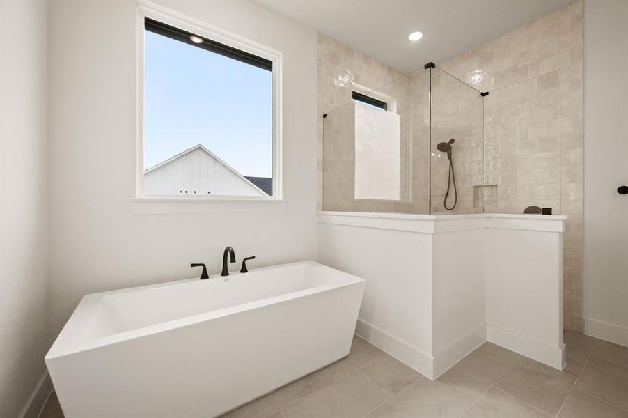 Furnished interior view inside a new home in Bella Crossing, Fort Worth (Image 8).