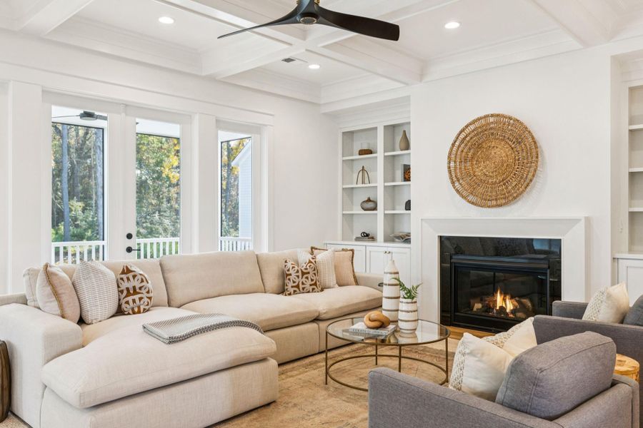 Furnished interior view inside a new home in Riverside at Carolina Park, Mount Pleasant (Image 34).