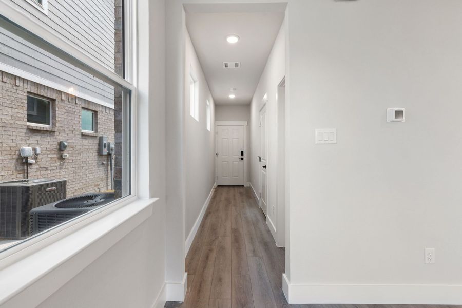 Furnished interior view inside a new home in Lake Park Villas, Wylie (Image 59).