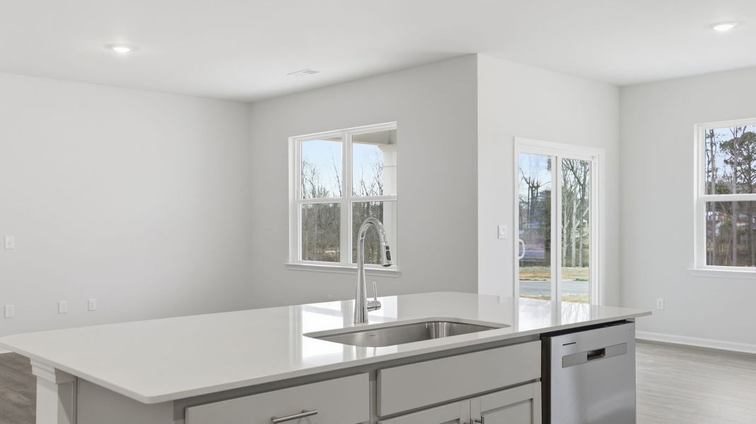 Furnished interior view inside a new home in Waverly Station, Greenwood (Image 9).