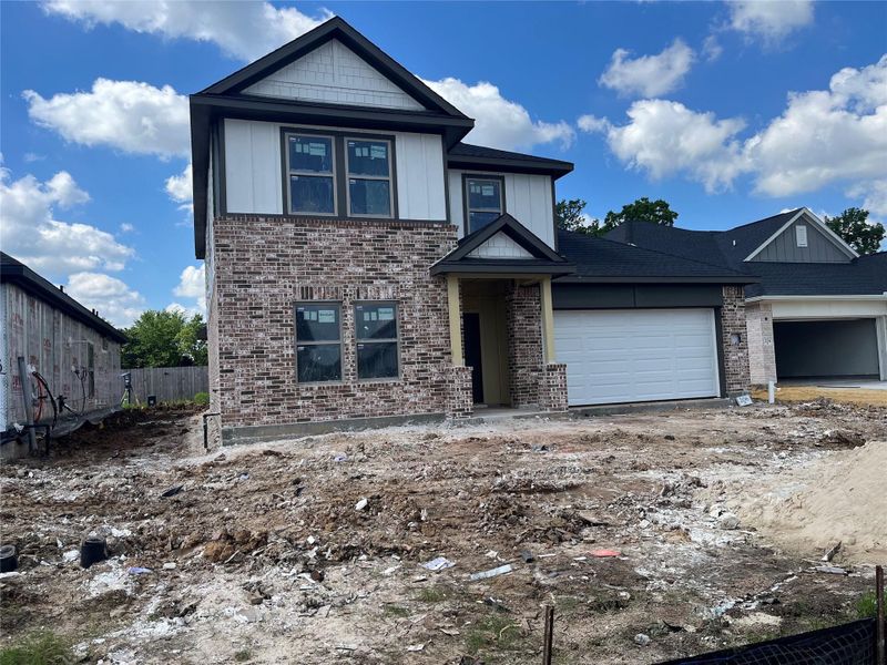 In-progress construction of a new home in Laurel Landing, Alvin, TX (Image 8). In-progress construction of a new home in Laurel Landing, Alvin, TX (Image 8).
