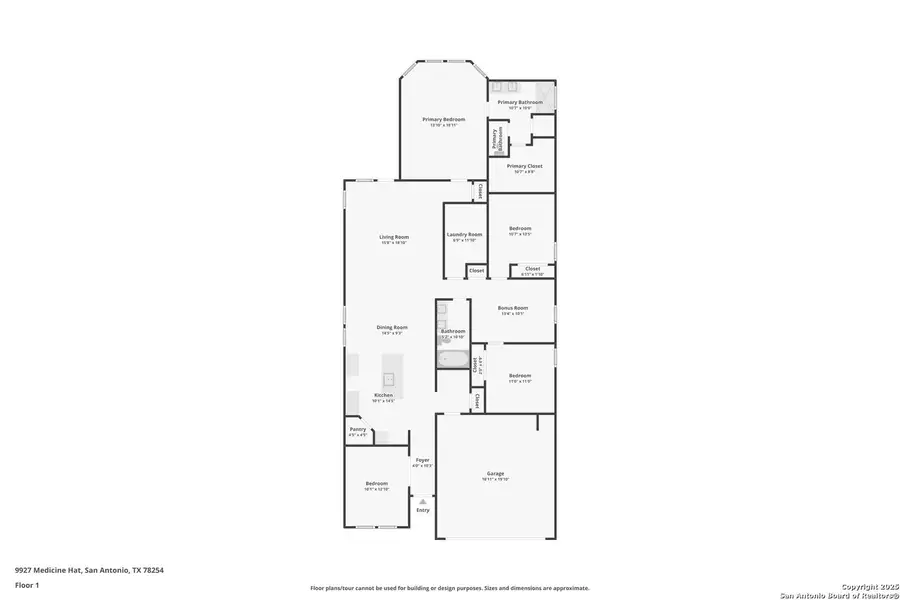 2D floor plan layout of this home in Kallison Ranch, San Antonio, TX (Image 3). 2D floor plan layout of this home in Kallison Ranch, San Antonio, TX (Image 3).