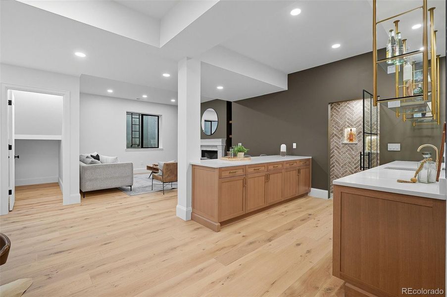 Furnished interior view inside a new home in , Denver (Image 35).