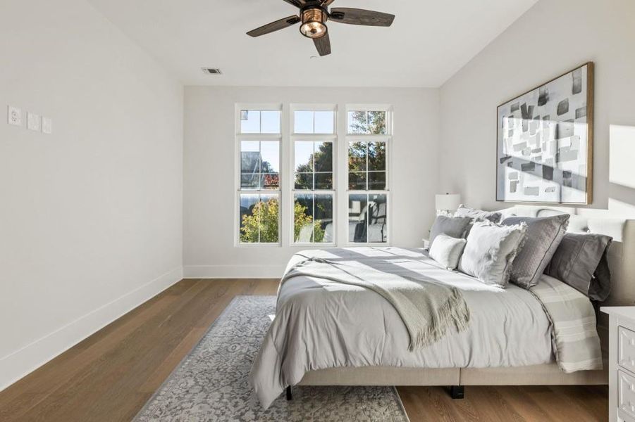 Furnished interior view inside a new home in , Alpharetta (Image 25).