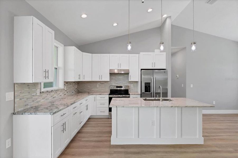 Furnished interior view inside a new home in , Port Charlotte (Image 4). Furnished interior view inside a new home in , Port Charlotte (Image 4).