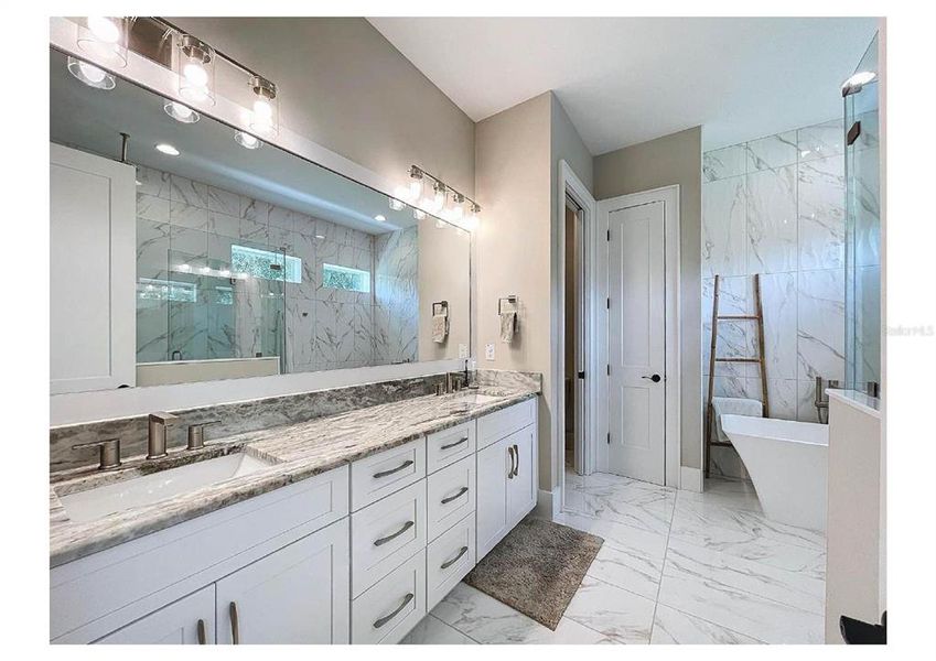 Furnished interior view inside a new home in Sunset Estates, Lutz (Image 19).