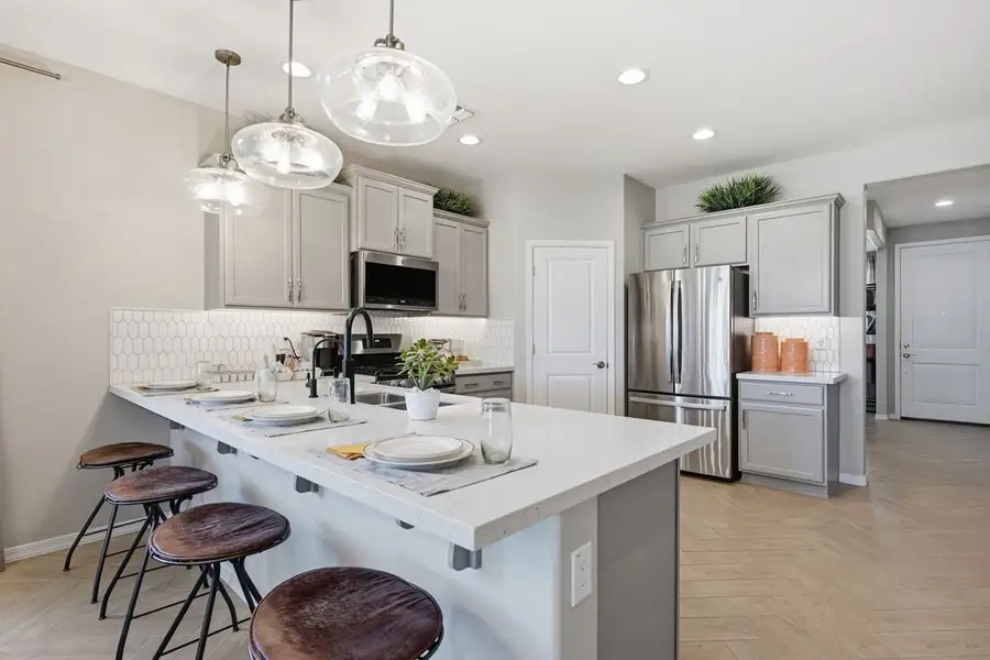 Furnished interior view inside a new home in La Mira, Mesa (Image 4).