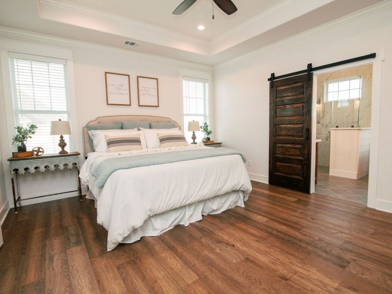 Representative furnished interior of a home built from the The Annie by Reece Homes in Harvest Meadows, Bryan (Image 9).
