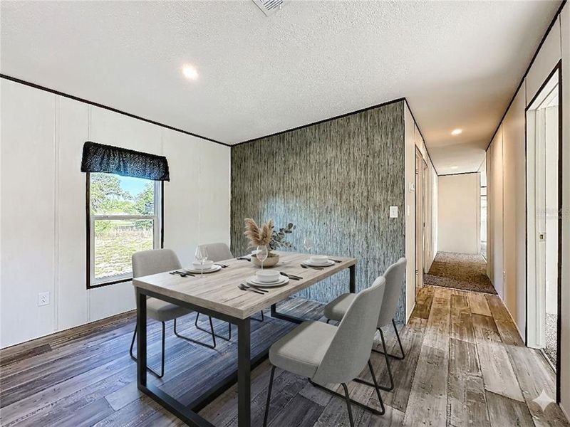 Furnished interior view inside a new home in , Pomona Park (Image 5).
