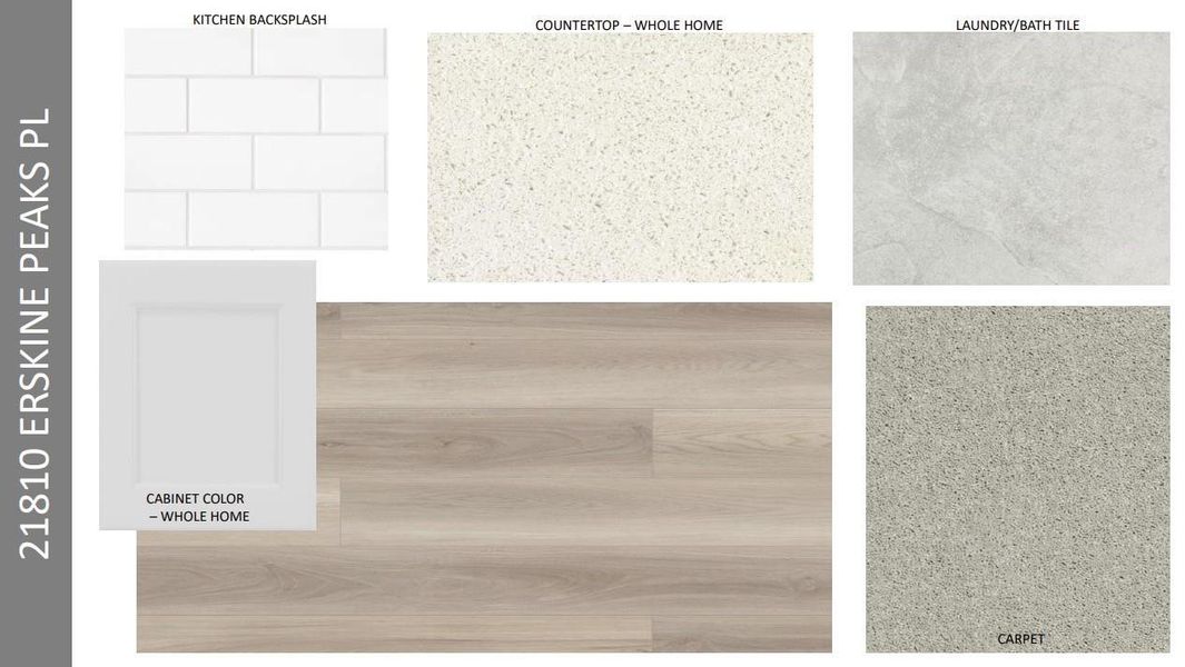 Design Selections. Home is under construction, selections subject to change. Design Selections. Home is under construction, selections subject to change.