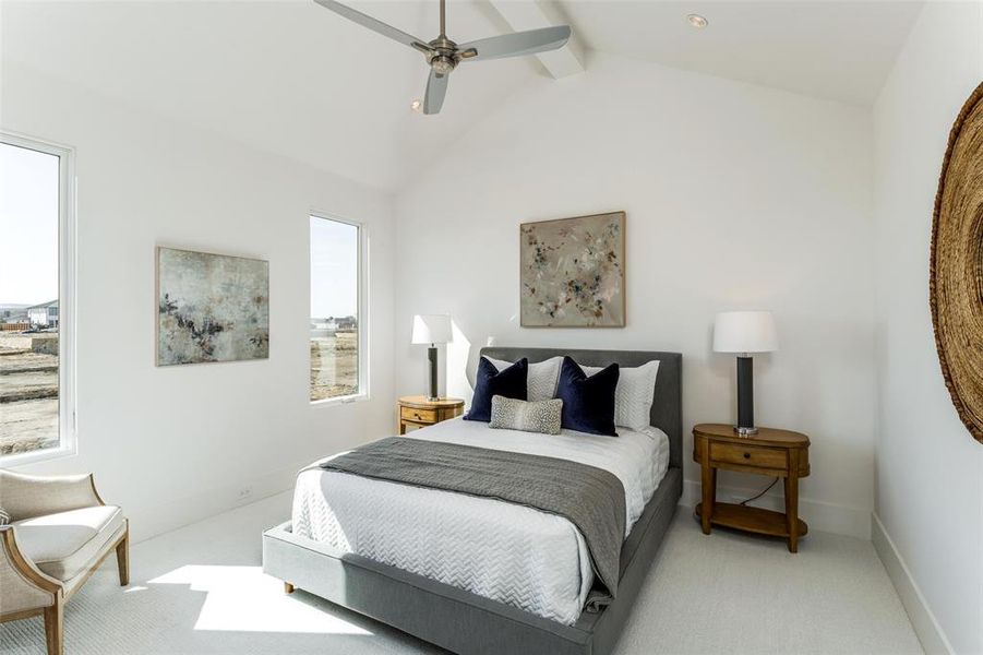 Furnished interior view inside a new home in Avadene at Las Colinas, Irving (Image 16).