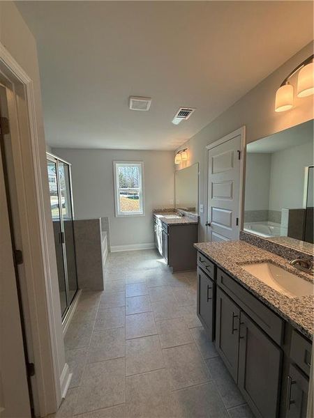 Furnished interior view inside a new home in Somerset at Riverbrook, Gainesville (Image 5).