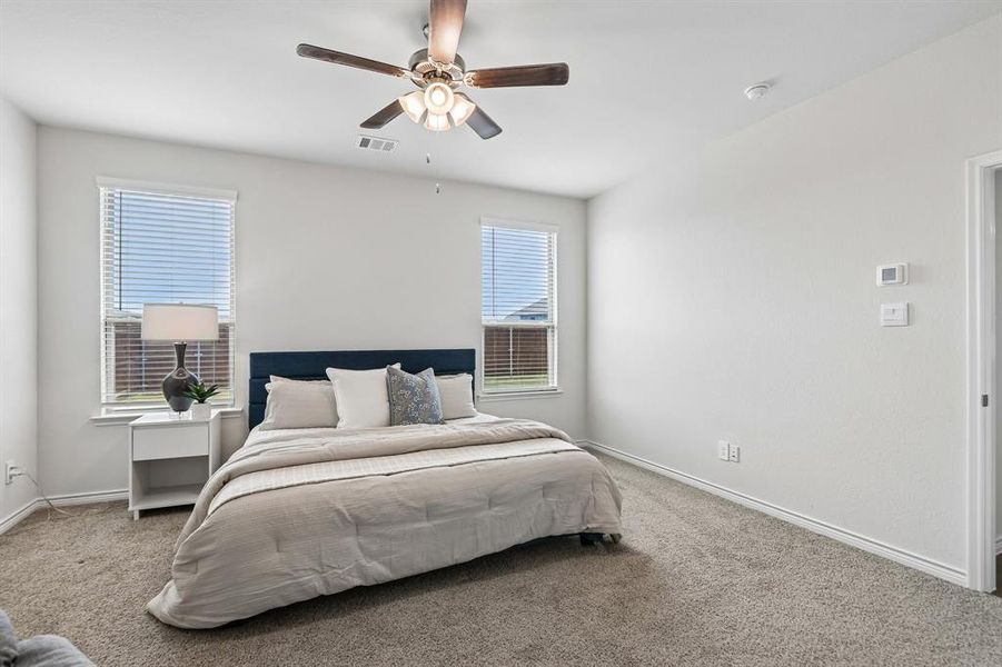Furnished interior view inside a new home in Silverado, Aubrey (Image 35).