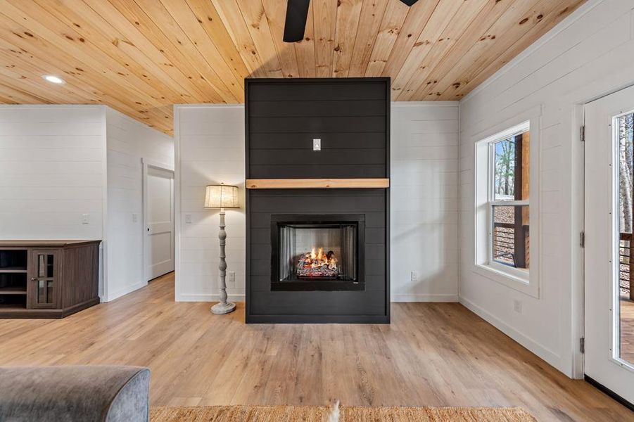 Furnished interior view inside a new home in , Morganton (Image 62).