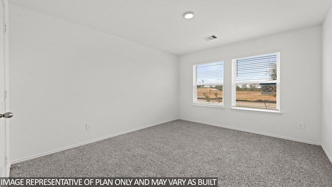 Spacious, unfurnished interior of a new home in Granger Pines, Conroe (Image 11).