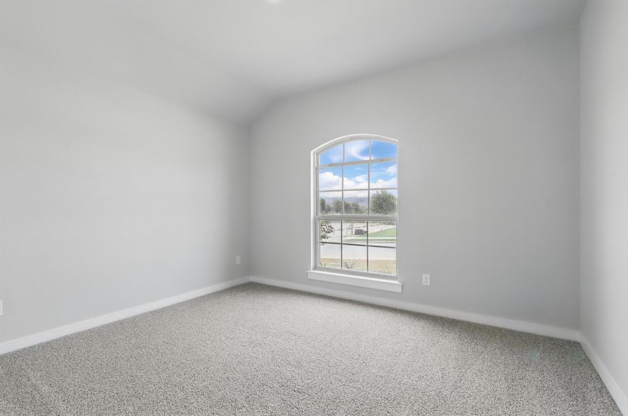 Representative unfurnished interior of a home built from the McKinley I by Cheldan Homes in Terra Vista, Springtown (Image 28).