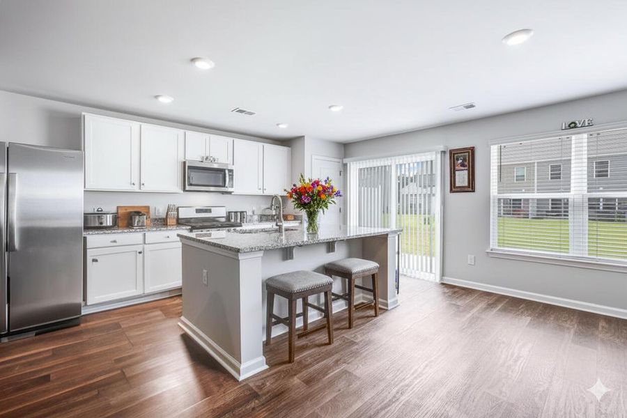 Furnished interior view inside a new home in , Summerville (Image 9). Furnished interior view inside a new home in , Summerville (Image 9).