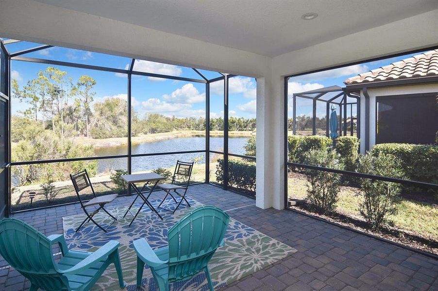 Exterior details and patio area of a home in , Englewood (Image 3).