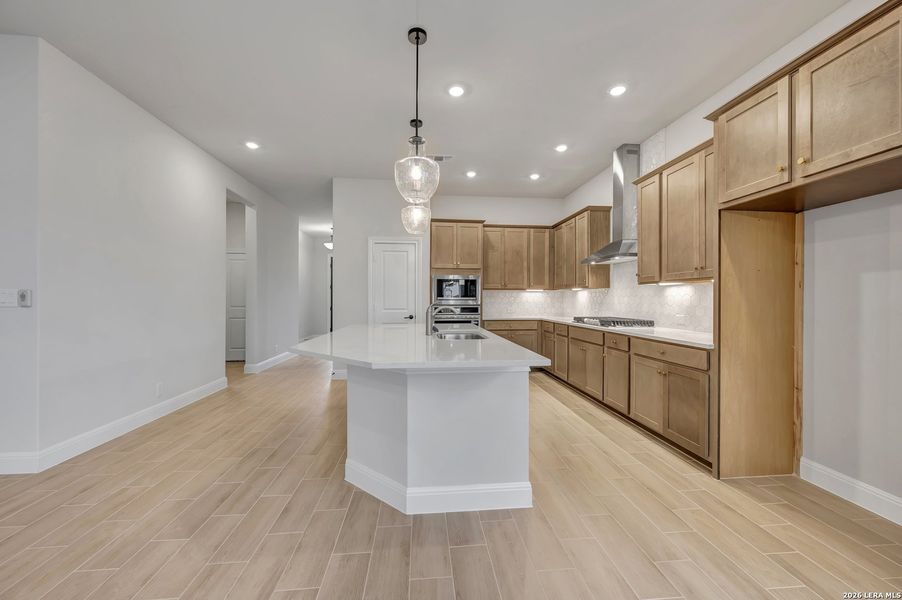 Furnished interior view inside a new home in Davis Ranch 50', San Antonio (Image 13).