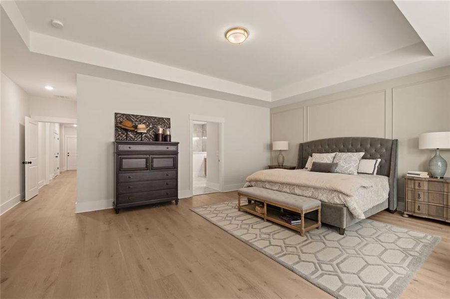 Furnished interior view inside a new home in Soleil Summit Chase, Snellville (Image 16).